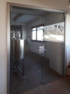 porte vetro cassa alluminio porta vetro battente porte vetro battente alluminio float trasparente pordenone treviso udine vemezia padova (7) 